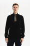 ARMA MEN SWEAT SHIRT HALF ZIP