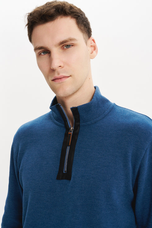 ARMA MEN SWEAT SHIRT HALF ZIP