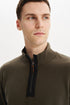 ARMA MEN SWEAT SHIRT HALF ZIP