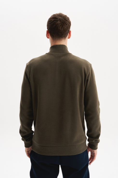 ARMA MEN SWEAT SHIRT HALF ZIP