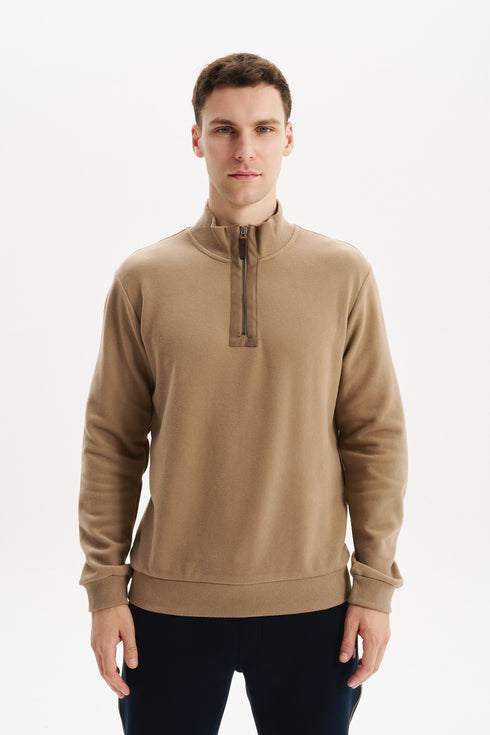 ARMA MEN SWEAT SHIRT HALF ZIP