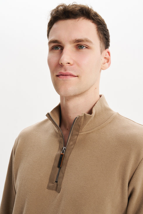 ARMA MEN SWEAT SHIRT HALF ZIP