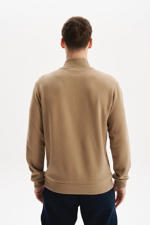 ARMA MEN SWEAT SHIRT HALF ZIP