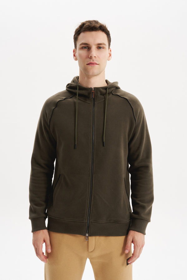 ARMA MAN SEAT SHIRT ZIP HODIE