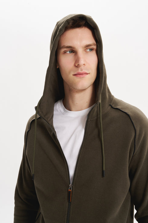ARMA MAN SEAT SHIRT ZIP HODIE