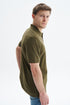 Arma Men's Big Size Polo in Khaki