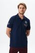 Arma Men's Big Size High Collar Polo T-Shirt