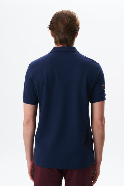 Arma Men's Big Size High Collar Polo T-Shirt