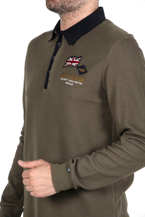 ARMA LONG SLEEVE POLO MEN