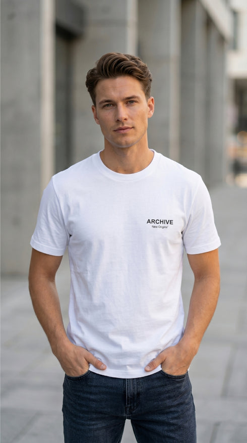 ARCHIVE MEN T-SHIRT OVERSIZED CREW NECK