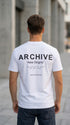 ARCHIVE MEN T-SHIRT OVERSIZED CREW NECK