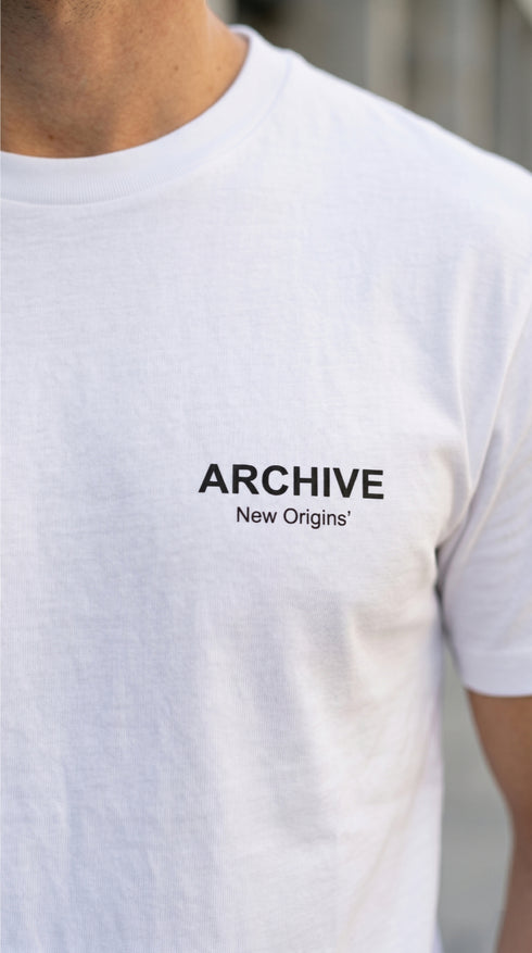 ARCHIVE MEN T-SHIRT OVERSIZED CREW NECK