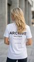 ARCHIVE MEN T-SHIRT OVERSIZED CREW NECK