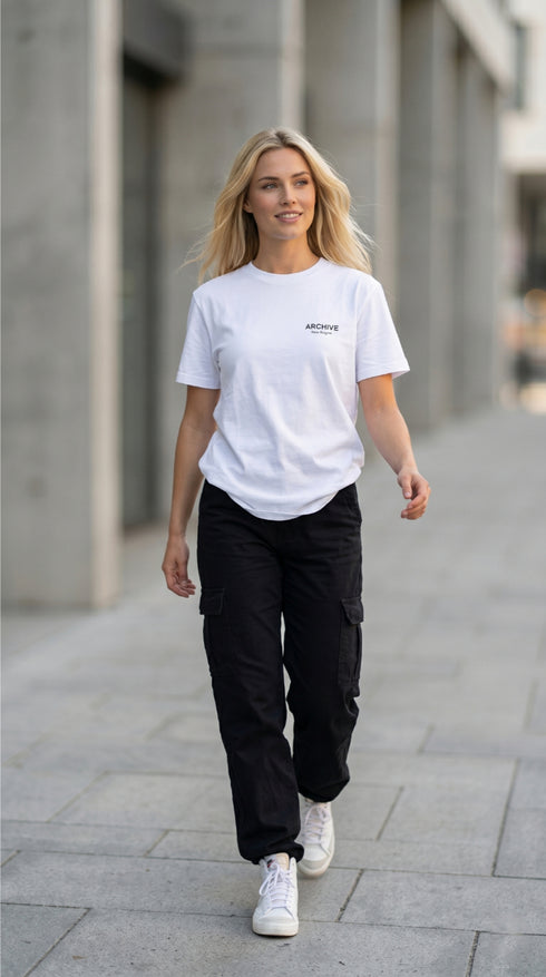 ARCHIVE MEN T-SHIRT OVERSIZED CREW NECK