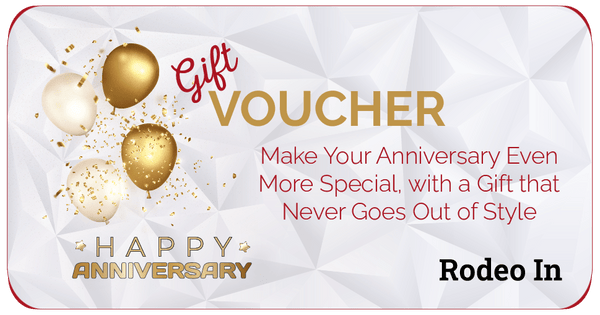 Anniversay Gift Cards Voucher - Rodeo In