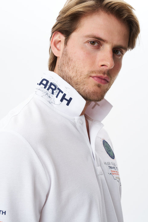 Arma Men's Big Size High Collar Polo T-Shirt