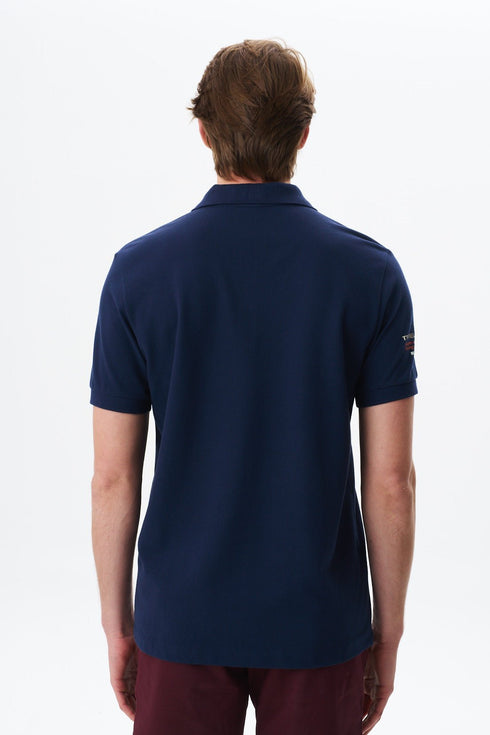 Arma Men's Big Size High Collar Polo T-Shirt