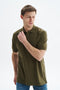 Arma Men's Big Size Polo in Khaki