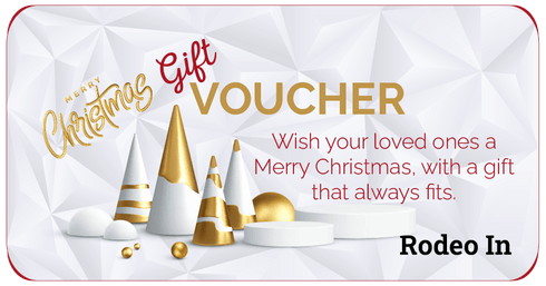 Christmas Gift Cards Voucher - Rodeo In