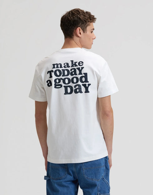 LEE GOOD DAY TEE BRIGHT WHITE