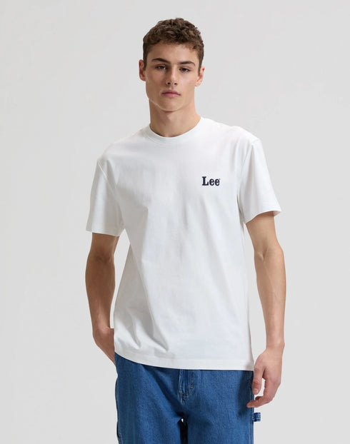 LEE GOOD DAY TEE BRIGHT WHITE