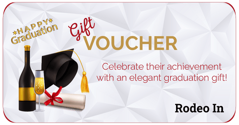 Graduation Gift Cards Voucher - Rodeo In