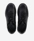 Greyder Men's Black Leather Casual Sneakers