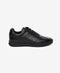 Greyder Men's Black Leather Casual Sneakers
