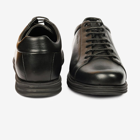Greyder Men's Formal Leather Shoes in Black