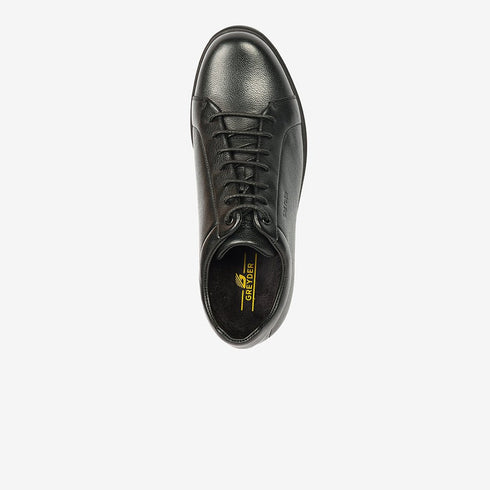 Greyder Men's Formal Leather Shoes in Black