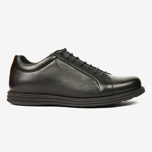 Greyder Men's Formal Leather Shoes in Black