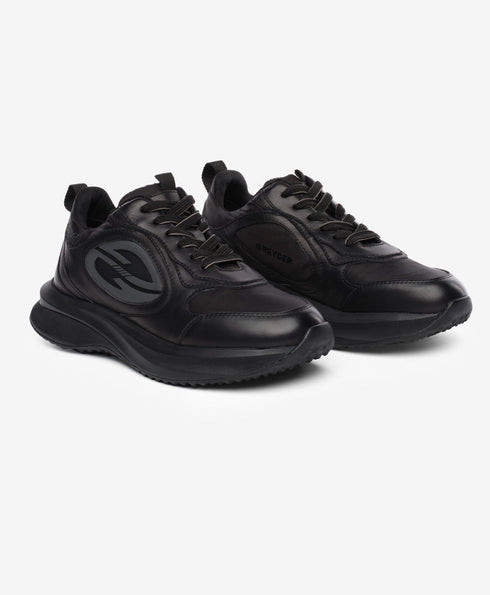 Greyder Men's Leather Sports Sneakers