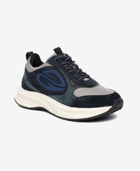 Greyder Men's Leather Sports Sneakers