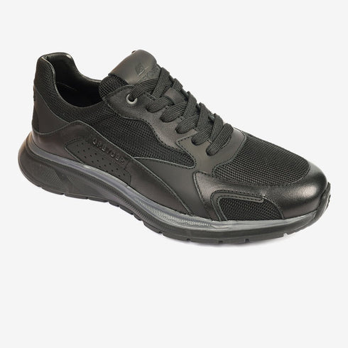Greyder Men's Mesh Sneakers in Black