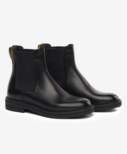 Greyder Women's Comfort Low Heel Boots In Black