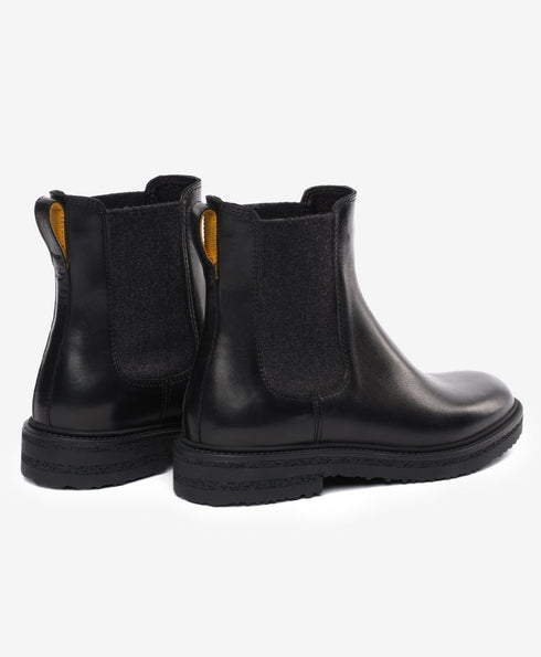 Greyder Women's Comfort Low Heel Boots In Black