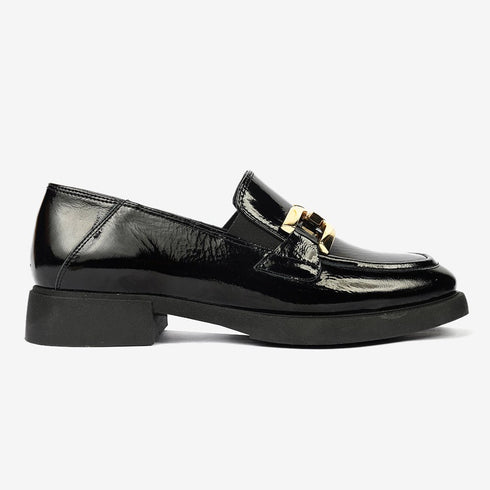 Greyder Women's Formal Moccasin In Black