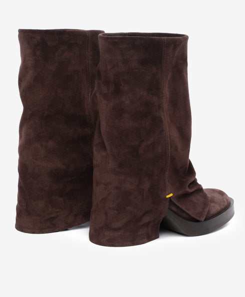 Greyder Women's Genuine Leather Heel Boots