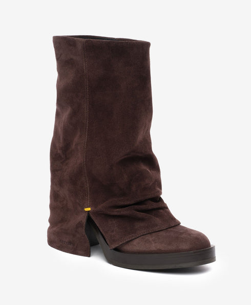 Greyder Women's Genuine Leather Heel Boots