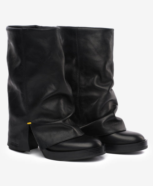 Greyder Women's Genuine Leather Heel Boots