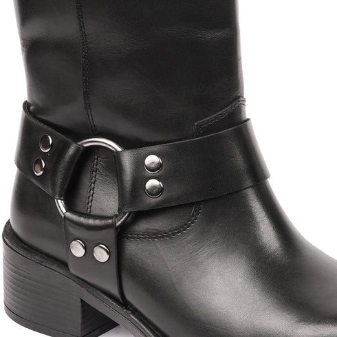 Greyder Women's Half Knee High Boots in Black