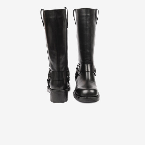 Greyder Women's Half Knee High Boots in Black