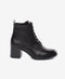 Greyder Women's High Heel Laced Boots in Black