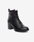 Greyder Women's High Heel Laced Boots in Black