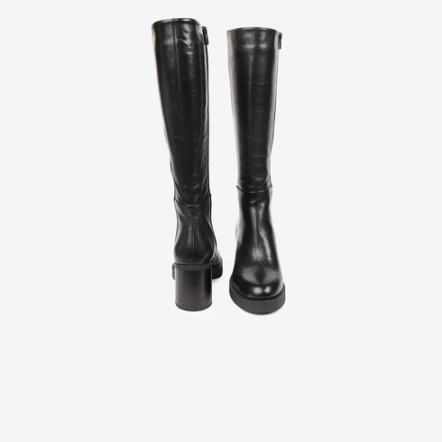 Greyder Women's Knee High Boots in Black