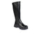 Greyder Women's Knee High Leather Boots In Black