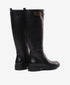 Greyder Women's Knee High Leather Boots With Strap