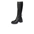 Greyder Women's Leather Knee High Boots In Black