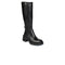 Greyder Women's Leather Knee High Boots In Black