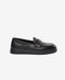 Greyder Women's Leather Moccasin Shoes In Black